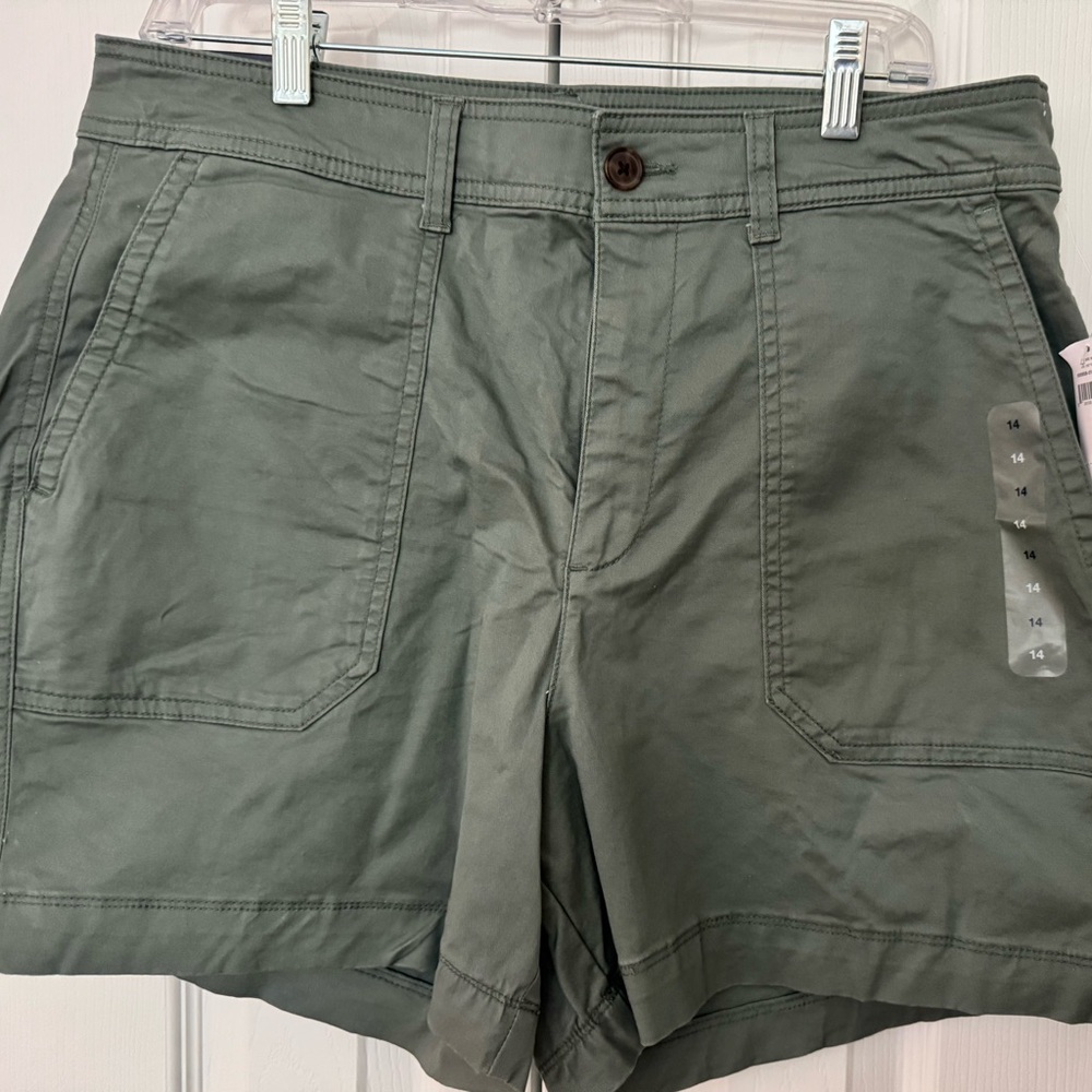 Women's Green Shorts